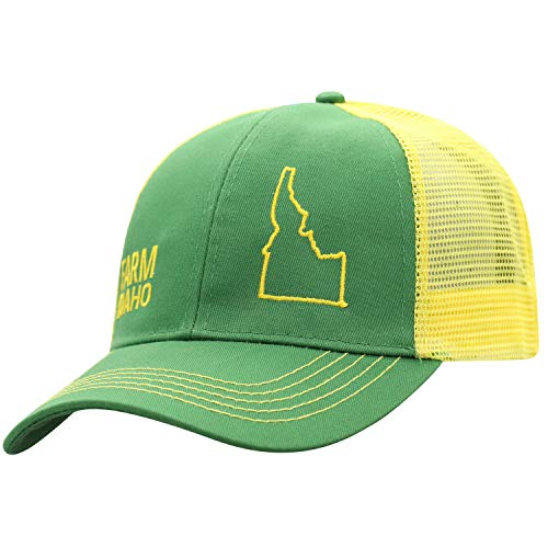 John Deere Farm State Pride Contrast Mesh Back Core Baseball Cap - color: Idaho