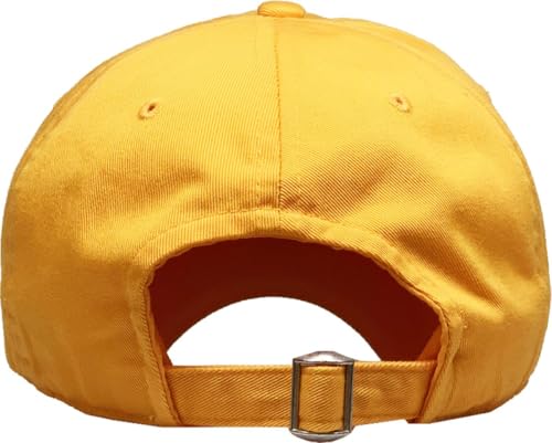 KBETHOS® Classic Washed Cotton Baseball Cap - color: Gold