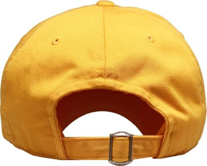 KBETHOS® Classic Washed Cotton Baseball Cap - color: Gold