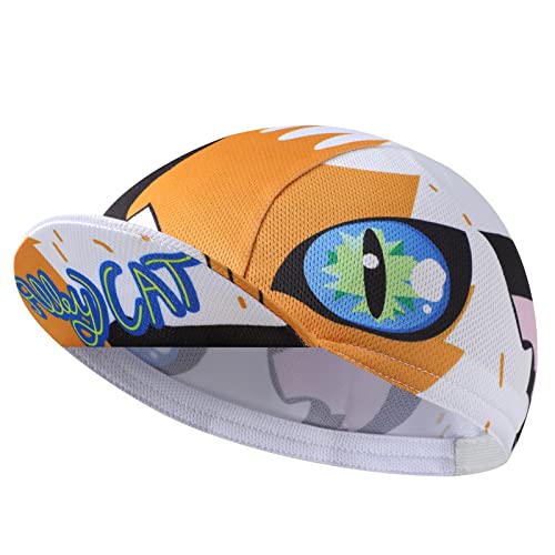 Funny Cycling Cap - Polyester Cycling Hat-Under Helmet - Cycling Helmet Liner Breathable&Sweat Uptake - color: Funny 9