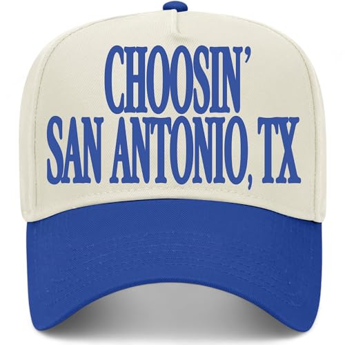 Choosin' San Antonio Texas Hat - color: Royal/Natural