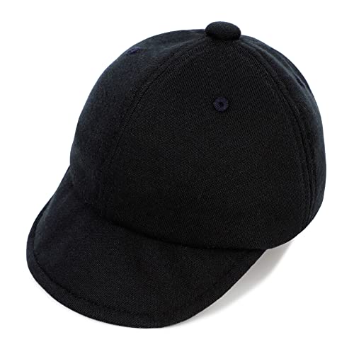 Durio Baby Baseball Cap UPF 50+ Infant Sun Hat Elastic Back 0-12 Months - color: A Black, size: 0-3 Months