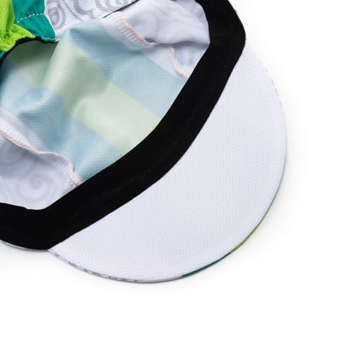 Cycling Cap with Sun Visor, Lightweight Polyester Bike Hat for Men & Women - color: Ck5