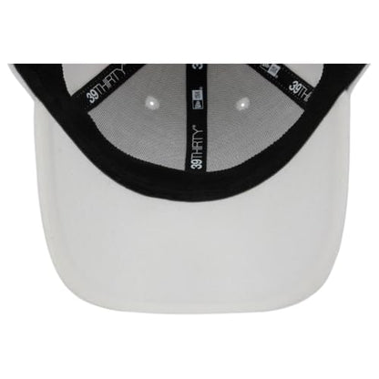 New Era Blank Custom 39THIRTY Stretch-Fitted Cap (US, Alpha, Medium, White)
