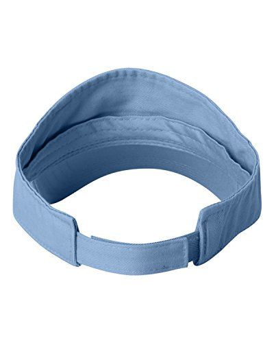 Go All Out Snowflake Cute Christmas Bucket Ponytail Visor Embroidered Cap Dad Hat - color: Baby Blue