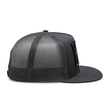 Billboard Adjustable Snapback Western Hat - color: Charcoal