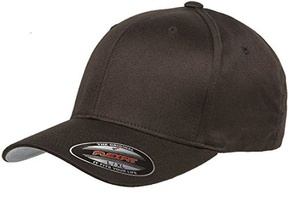 Structured Wool Baseball Cap with Stiff Peak by Nordic Training Gear - color: Brown, size: Large-X-Large