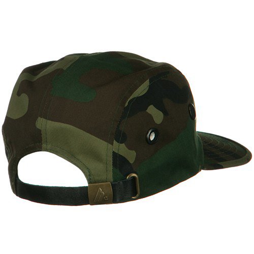 e4Hats.com 5 Panel Camouflage Twill Cap - color: Multicoloured