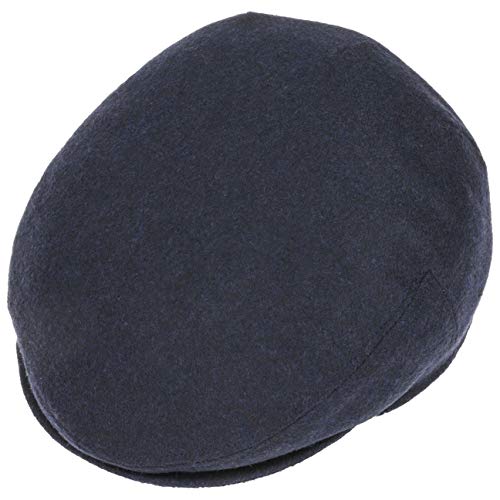 Lipodo Classic Flat Cap Italian-Made Wool Winter Peaked Ivy Cap Men Women - color: Navy, size: 7 1/8