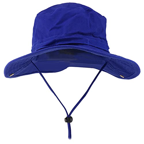 Armycrew Big Oversized Jungle Boonie Bucket Hat with Chin String Fits Upto XXXL - color: Royal Navy, size: XX-Large-3X-Large