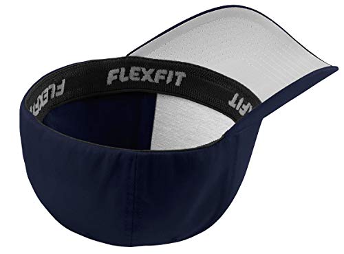 Spartan Skull Warrior Helmet Molon Labe/ΜΟΛΩΝ ΛΑΒΕ - Come and Take Embroidered Flex Fitted Baseball Hat - color: Dark Navy, size: Small-Medium