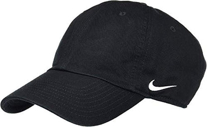Nike Men's 518015-010 Tech Swoosh Cap - color: (Black/White 010)