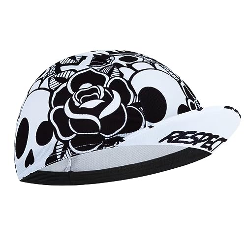 Funny Cycling Cap - Men and Women Cycling Hat-Under Helmet Bike Cap One Size - color: Aa9