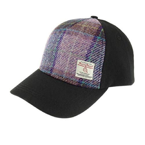 Tartan Baseball Cap in Harris Tweed by Glen Appin Of Scotland Limited - color: 34
