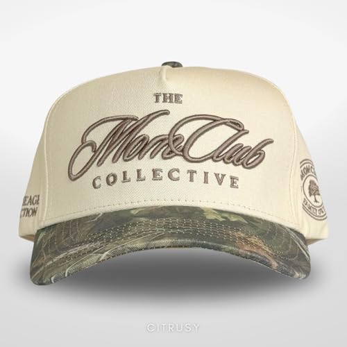 Vintage Mom & Dad Trucker Hats | Men & Women | Kids Grandpa Boy Mom Girl Dad Hats | Country Western | Cotton | Snapback - color: Mom Club | Camo