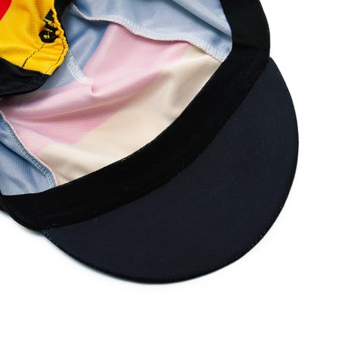 Cycling Cap for Man and Woman-Cycling Hat Under Helmet-Polyester Breathable Sweat Absorbent - color: Acou27
