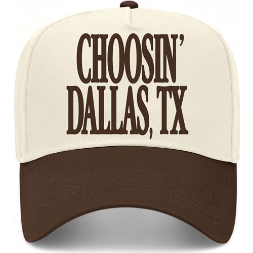 BROTHER TRUCKERS Choosin' Dallas Texas Hat - color: Brown/Natural