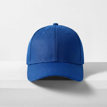 2-Pack Classic Structured Baseball Cap Adjustable Snapback Ball Caps - color: Royal
