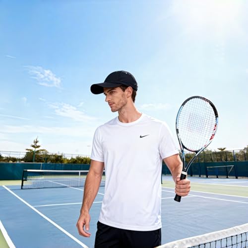 Ultra-Lightweight & Breathable UPF 50+ Baseball Cap - color: Black
