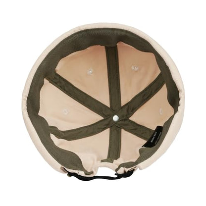 Croogo Cotton Brimless Hat for Men Rolled Cuff Docker Cap Casual Worker Hat - color: M-ct84-beige