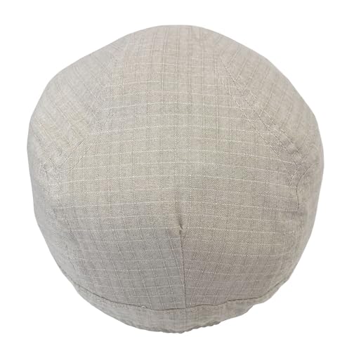 Broner Lightweight Cotton Ripstop Euro Shape Ivy Cap - color: Pebble, size: Medium