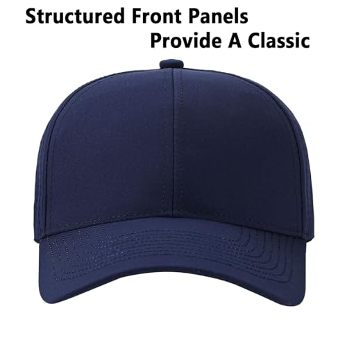 Quick Dry Trucker Hat for Men & Women Workouts Hats - color: Navy Blue