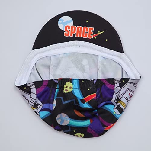 Funny Cycling Cap - Polyester Cartoon Cycling Hat-Under Helmet - Cycling Helmet Liner Breathable&Sweat Uptake - color: Ddd