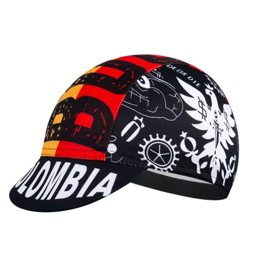 Cycling Cap with Sun Visor, Lightweight Polyester Bike Hat for Men & Women - color: Ck26