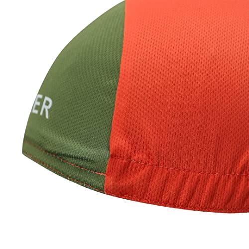 Canadian Flag Cycling Cap - Polyester Cycling Hat-Under Helmet - Cycling Helmet Liner Breathable&Sweat Uptake - color: Caa