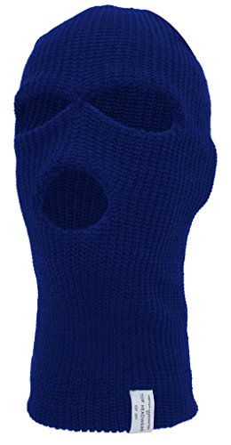 TOP HEADWEAR 3-Hole Winter Ski Mask - color: Royal