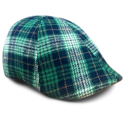 The Original Boston Scally Cap - The Fighting Rock Mens Flat Hat - Six Panel Newsboy Cap for Men - size: Small