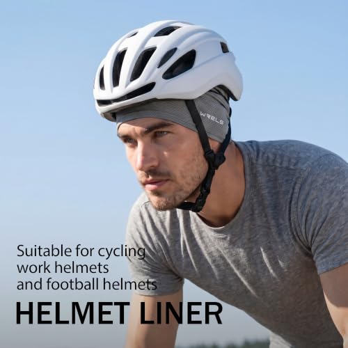 Cooling Skull Cap 3 Packs Sweat Wicking Beanie Breathable for Men Women - color: Black*3