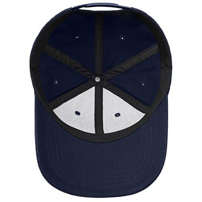 American Flag Baseball Cap for Men Women, Flag Embroidery & Adjustable Fit - color: Dark Blue
