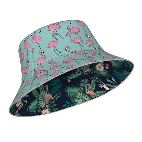 Bucket Hat Hat Reversible Fisherman Hats Double Sided Wearing Women Men - color: Black25