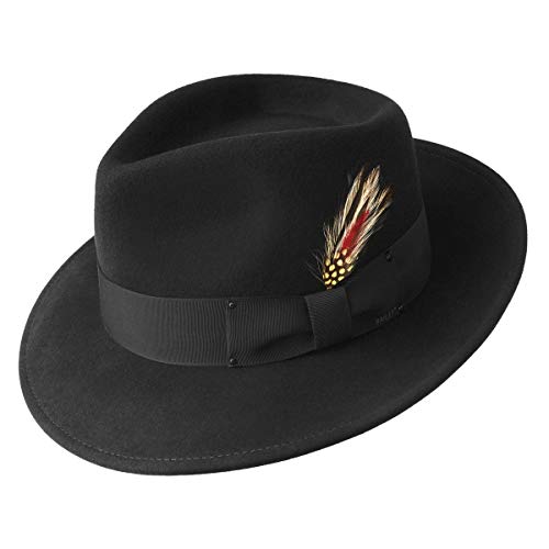 Bailey of Hollywood Men's Fedora Hat - color: Black, size: Medium