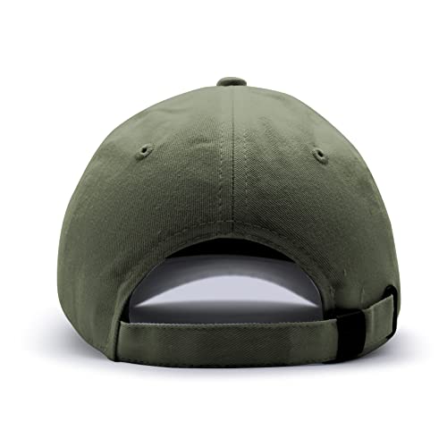 JPAK Kiwi Bird Baseball Cap Embroidered Cotton Dad Hat - Funny - color: Olive Green