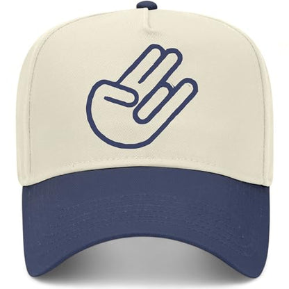 BROTHER TRUCKERS Shocker Club Hat - color: Navy/Natural