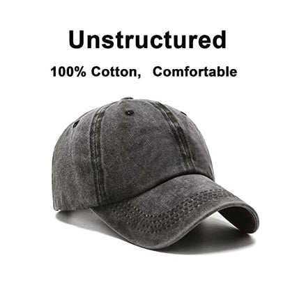 NPQQUAN Original Classic Low Profile Baseball Cap Golf Dad Hat Adjustable - color: Brown(washed)