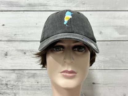 America State City Flag Hats - color: Argentina Flag (Washed Black)