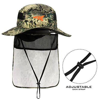 KastKing Sol Armis UPF 50 Boonie Hat for Sun Protection,Men Women - color: W: Multi-purpose