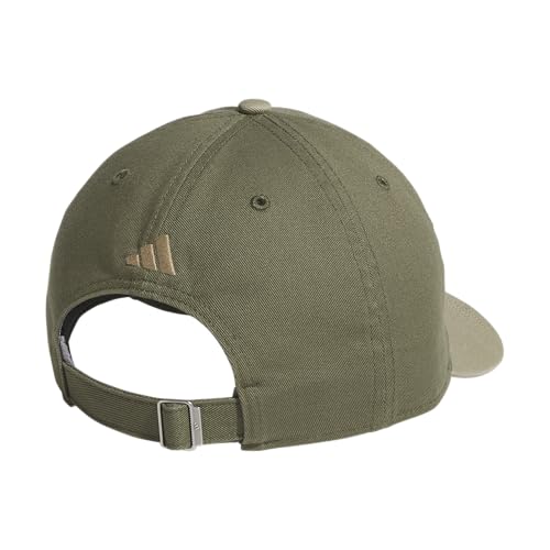 adidas Men's Ultimate Hat Baseball Cap - color: Olive Strata Green/Blanch Cargo/3