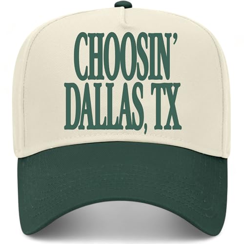 BROTHER TRUCKERS Choosin' Dallas Texas Hat - color: Green/Natural