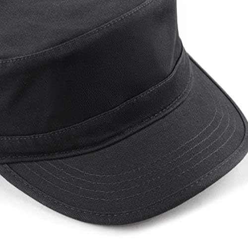 The Hat Depot Cadet Military Army Baseball Cap Tie Dye & Washed Cotton Basic & Distressed Cadet Brushed Cotton Cap - color: 1. Basic - Black