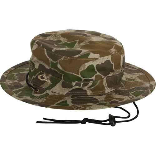 Drake DUK Bottomland Boonie Hat - color: Old School Green, size: X-Large
