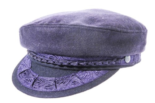 Aegean Authentic Greek Fisherman's Cap - Wool - Navy - 8 - (25 1/4 Inches - 64 cm)