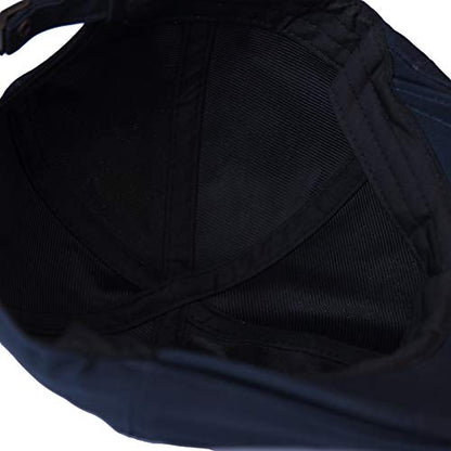 WITHMOONS Flat Cap Cabbie Hat Gatsby Golf Ivy Irish Newsboy Cotton SL31218 - color: Navy