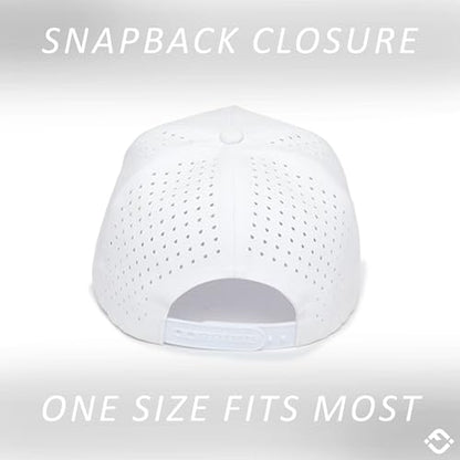 Funky Junque Golf Trucker Hat - color: Titties - White