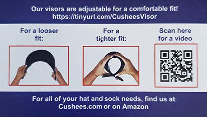 Generic Womens Slip-on Visor - color: Red