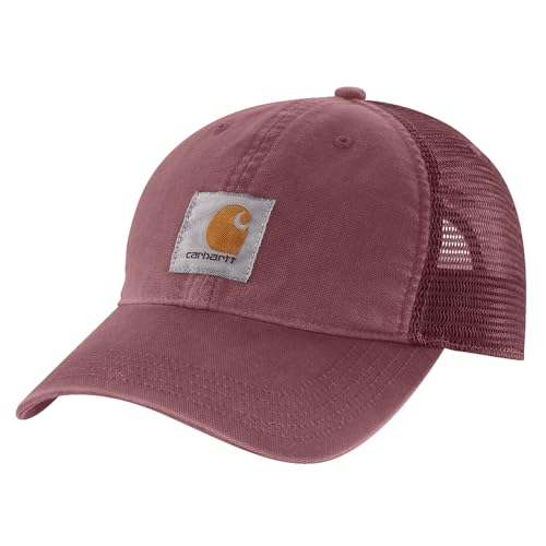 Carhartt Men's Buffalo Sandstone Meshback Cap - color: Apple Butter