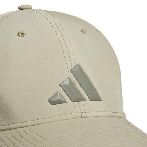 adidas Men's Gameday Stretch Fit Hat - color: Wonder Cargo Khaki/Clay Grey/5, size: Large-X-Large